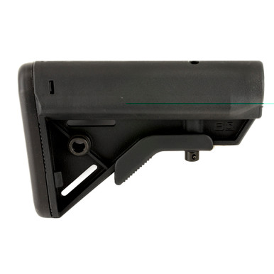 B5 Systems Bravo Buttstock – QD sling mount and buttpad detail