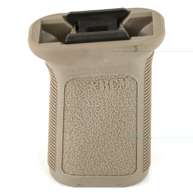 BCM Gunfighter Vertical Grip Mod 3 FDE alternate angle showing mount interface