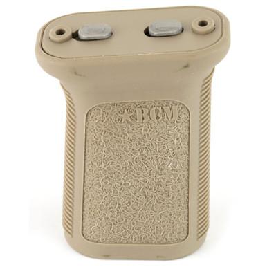BCM Gunfighter Vertical Grip KeyMod Mod 3 FDE – front view