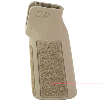B5 Systems Type 22 P-Grip AR-15 Pistol Grip FDE – front view