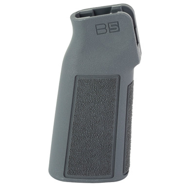 B5 Systems Type 22 P-Grip AR-15 Pistol Grip in Gray – alternate angle