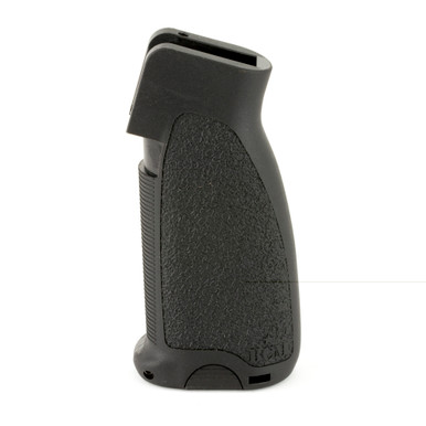 BCM Gunfighter Mod 0 AR-15 Pistol Grip in Black – alternate angle showing trap door