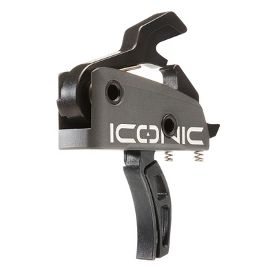 Rise Armament Iconic Independent Two-Stage AR-15 Trigger in Gray – detail view