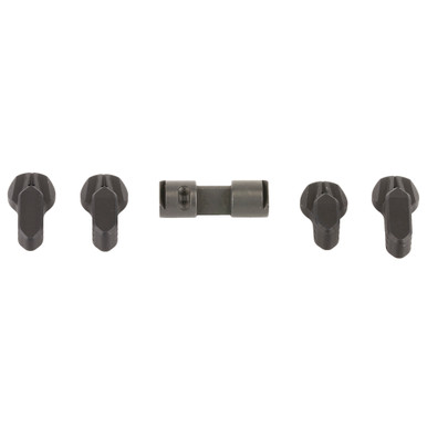 Radian Weapons Talon Ambidextrous Safety Selector 4-Lever Black - all four levers displayed