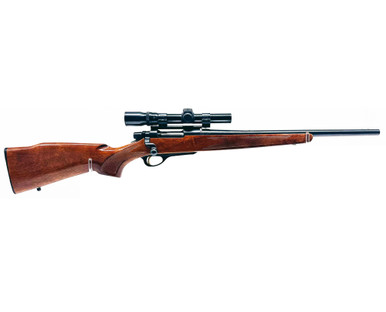 Remington Mohawk-600 bolt-action rifle chambered in .243 Winchester with 18-inch barrel