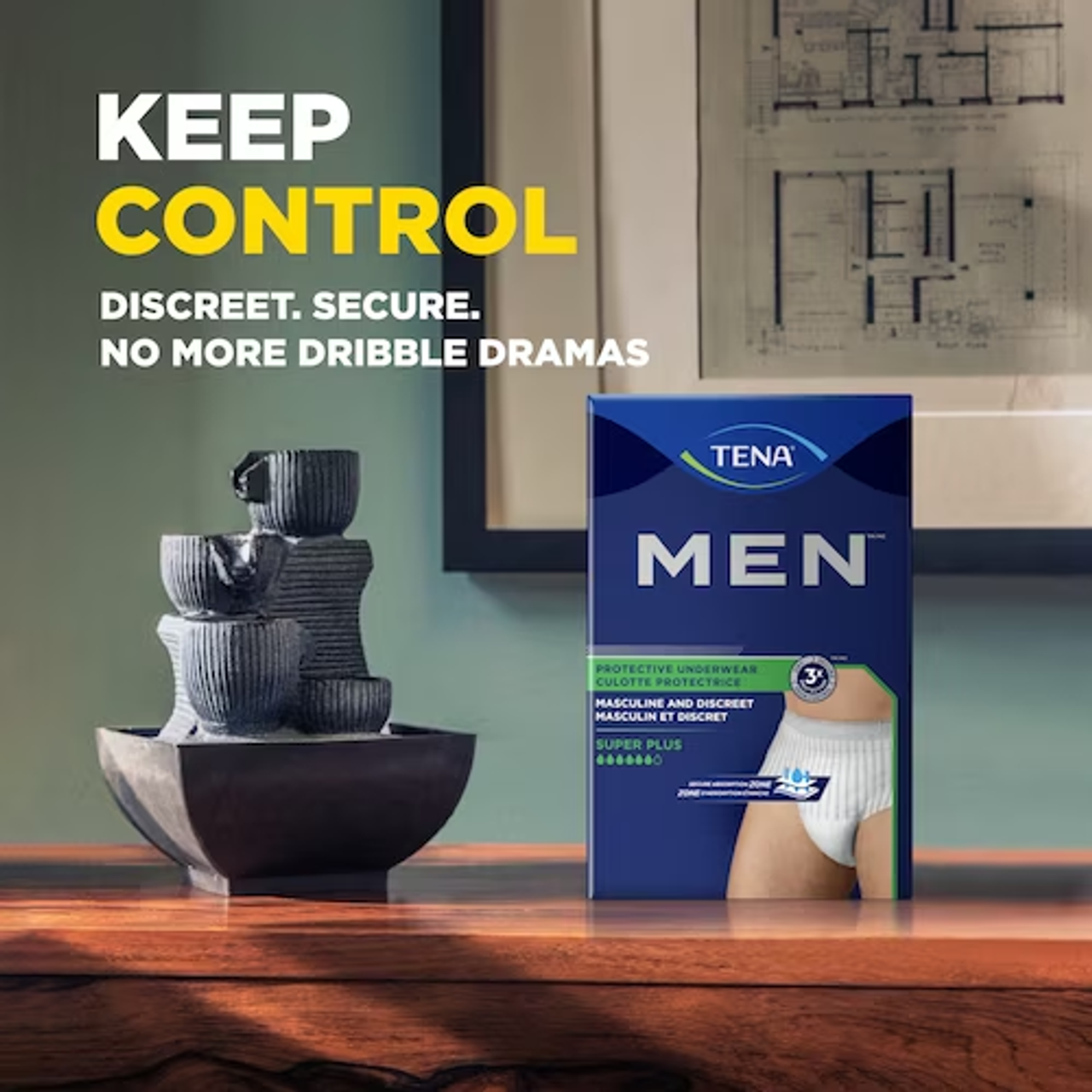 TENA for Men Protective Underwear