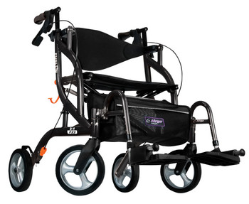 AIRGO FUSION F23 SIDEFOLDING ROLLATOR AND TRANSPORT CHAIR