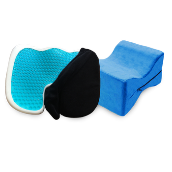 OKCELL Orthopedic Cushion for Sitting, Premium Soft Hip Support Pillow Made  of Memory Foam, Soft Hip Support Pillow for Back,Coccyx,Tailbone Pain