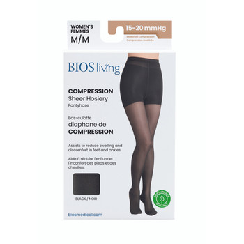 Women Compression Pantyhose 15-20 MmHg Graduated Support Stockings