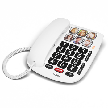 Big Button Cordless Phones & Corded Phones for Easy Dialling