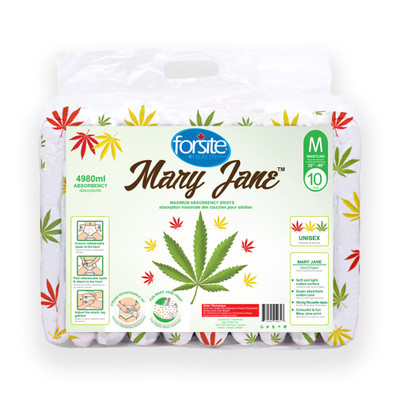 FORSITE MARY JANE MAX ABSORBENCY BRIEFS