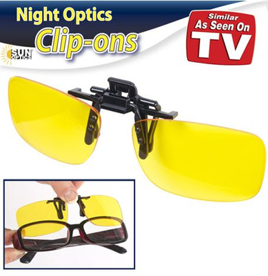 NIGHT OPTICS CLIP ON GLASSES (AC6273)