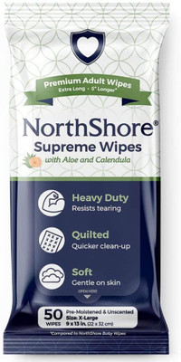 NORTHSHORE SUPREME QUILTED WIPES