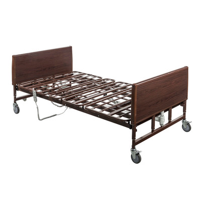 LIGHTWEIGHT 54" BARIATRIC BED WITH HALF RAILS DRIVE MEDICAL (15303LWHR)