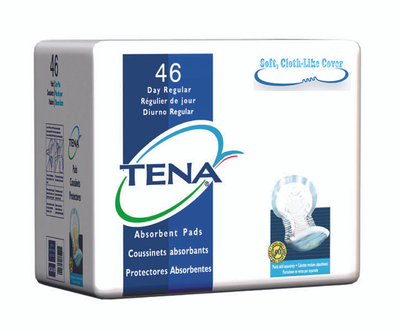 TENA DAY REGULAR PADS BY CASE