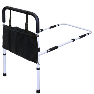 ADJUSTABLE HEIGHT BED RAIL & CADDY