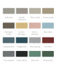 UMF Standard Upholstery Colors