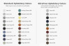 Midmark Upholstery Colors