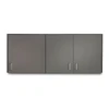 Clinton 8260 60" Wall Cabinet with 3 Doors Slate Gray