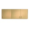 Clinton 8266 66" Wall Cabinet with 3 Doors Maple