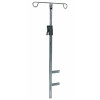 Detecto Adjustable Chrome IV Pole for Rescue and Whisper Series Carts
