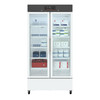 Medical Vaccine Refrigerator for Pharmacy and Laboratory with Multi-Level Emergency Alarms, UL-Listed in White