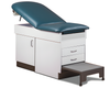 Build Your Own Exam Table with laminated wood base and slideout step stool (Clinton 8844)