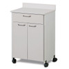 Clinton 8921 Mobile Treatment Cabinet w/2 Doors and 1 Drawer