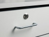 Clinton 8950-A Molded Top, Mobile Treatment Cabinet w/5 Drawers locks