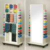 Clinton 6154 Mobile Weight Rack with Mirror