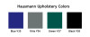 Hausmann Upholstery Colors