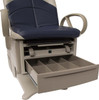 6000 brewer access hi lo power exam table front drawer