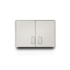 Clinton 8212 Short Wall Cabinet in gray