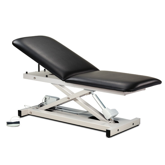 Clinton 80200 Open Base Power Table w/Adjustable Backrest | Exam