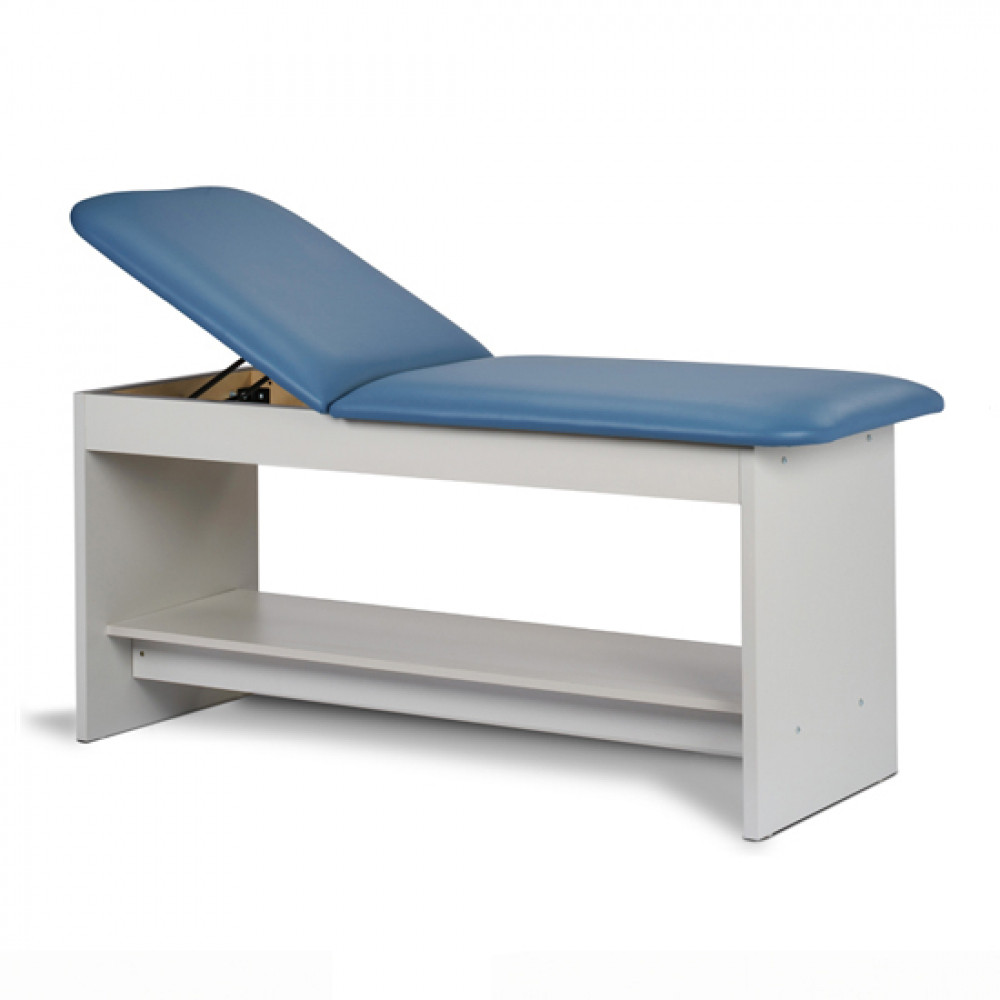 Clinton 91020 Panel Leg Series, Treatment Table with Full Shelf