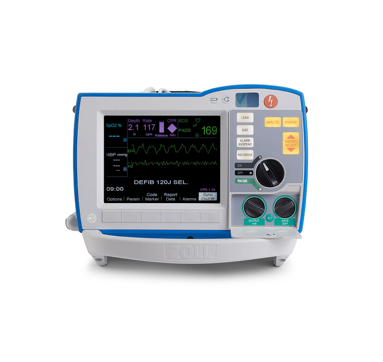 Zoll R Series Plus Defibrillator (BLS) | Exam Tables Direct