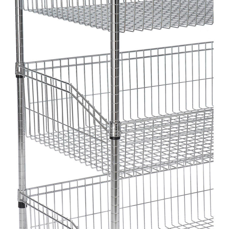 Nexel WB798474 Wire Shelf Basket 36
