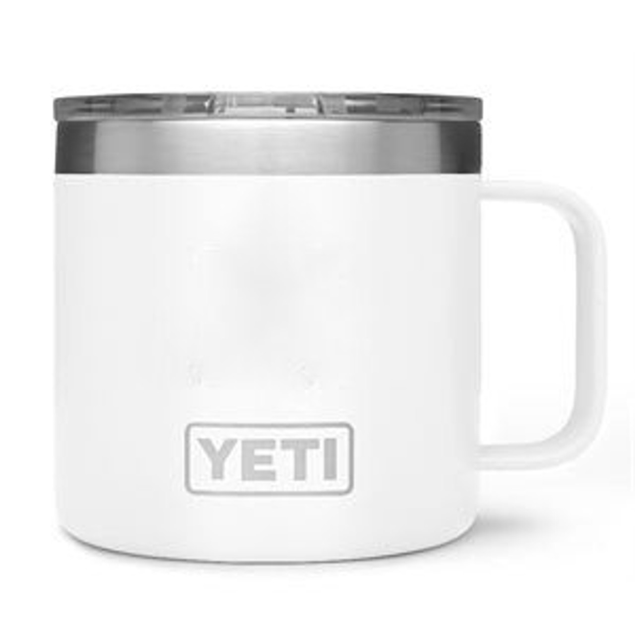 YETI Rambler 14 oz Mug Coffee Stainless Steel Black Institute o internal  auditor