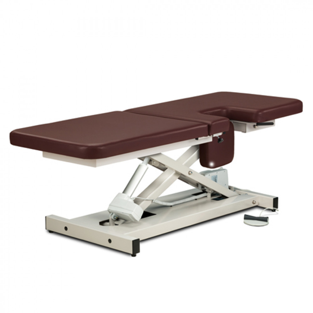 Clinton 85200 Open Base, Power Imaging Table with Window Drop and