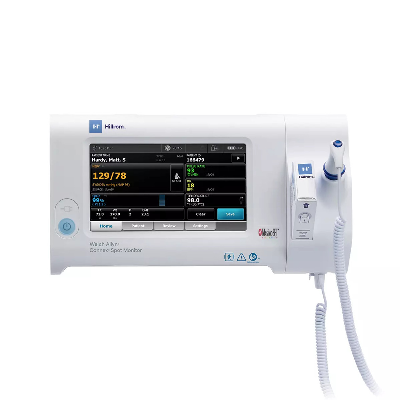 Baxter Welch Allyn Connex Spot Monitor | Exam Tables Direct