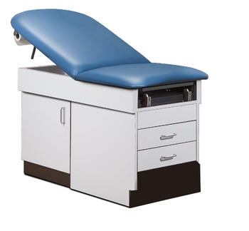 Clinton 8870 Family Practice Exam Table, part of Exam Tables Direct's collection of manual examination tables