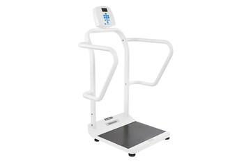 Health O Meter 1100KL Digital Platform Scale with Extra Wide Handrails
