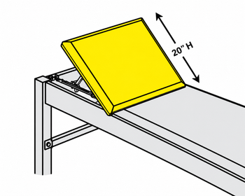 Hausmann Medical Exam Table Adjustable Headrest