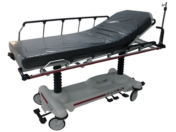 Certified Refurbished Stryker 1010 Stretcher raised