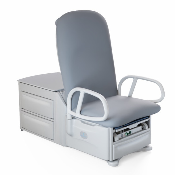 Brewer Access High-Low PLUS Exam Table Cool Grey