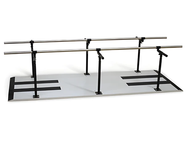Hausmann 1386 Adjustable Bariatric Parallel Bars 10 ft