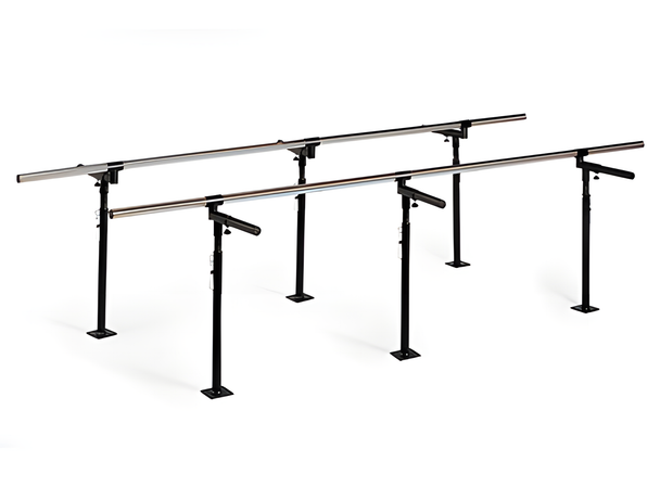Hausmann 7 foot Floor Mounted Bariatric Parallel Bars