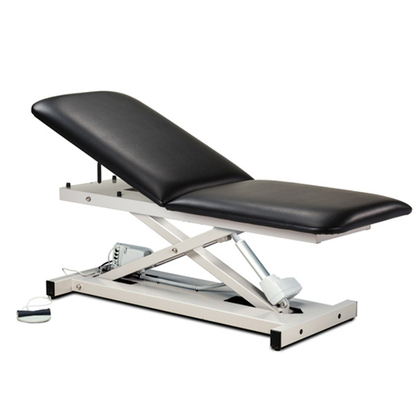 Open Base Powered medical exam Table w/Adjustable Backrest