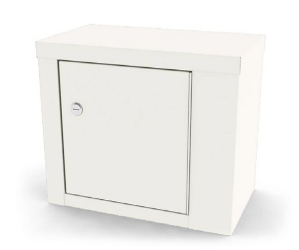 UMF 7782 Single Door, Single Lock Narcotic Cabinet with One Shelf