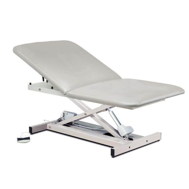 Clinton 84200 Open Base, Extra Wide, Bariatric, Power Table with Adjustable Backrest country mist